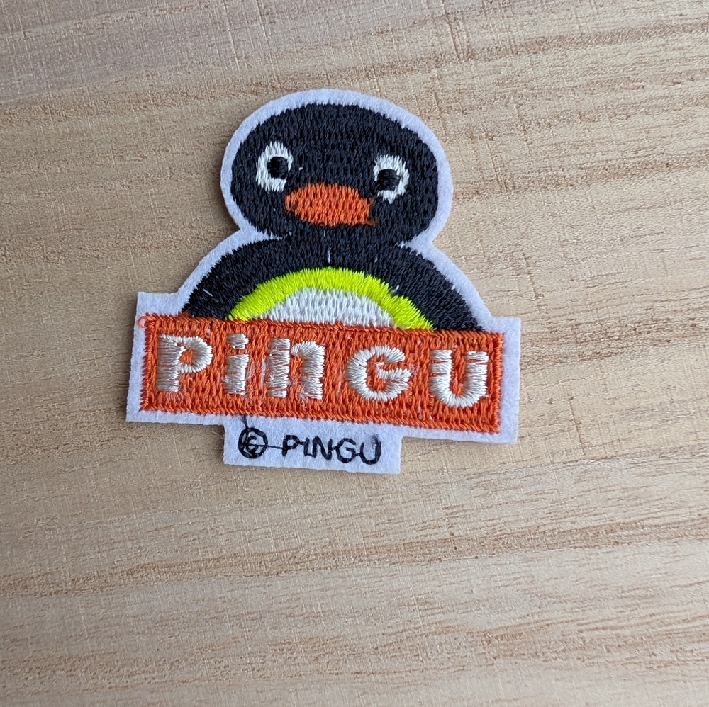 Pingu Embroidery Patch
